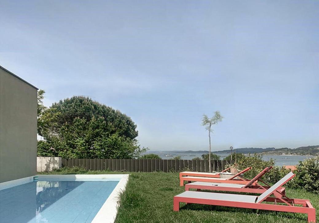 Insua Beach House Pontevedra Kültér fotó